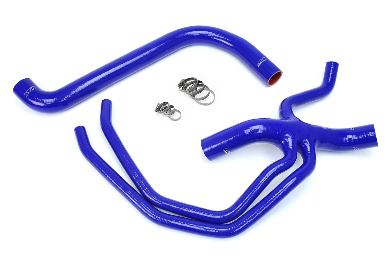 HPS Performance HPS Blue Reinforced Silicone Radiator Hose Kit Coolant Ford 99-03 F150 Lightning 5.4L V8