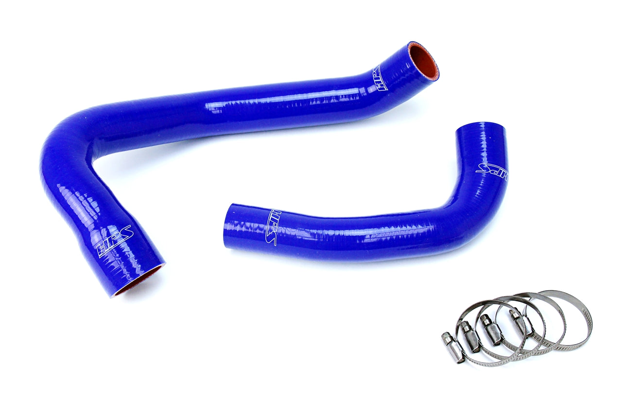 HPS Performance HPS Blue Reinforced Silicone Radiator Hose Kit Coolant Jeep 00-06 Wrangler TJ 4.0L