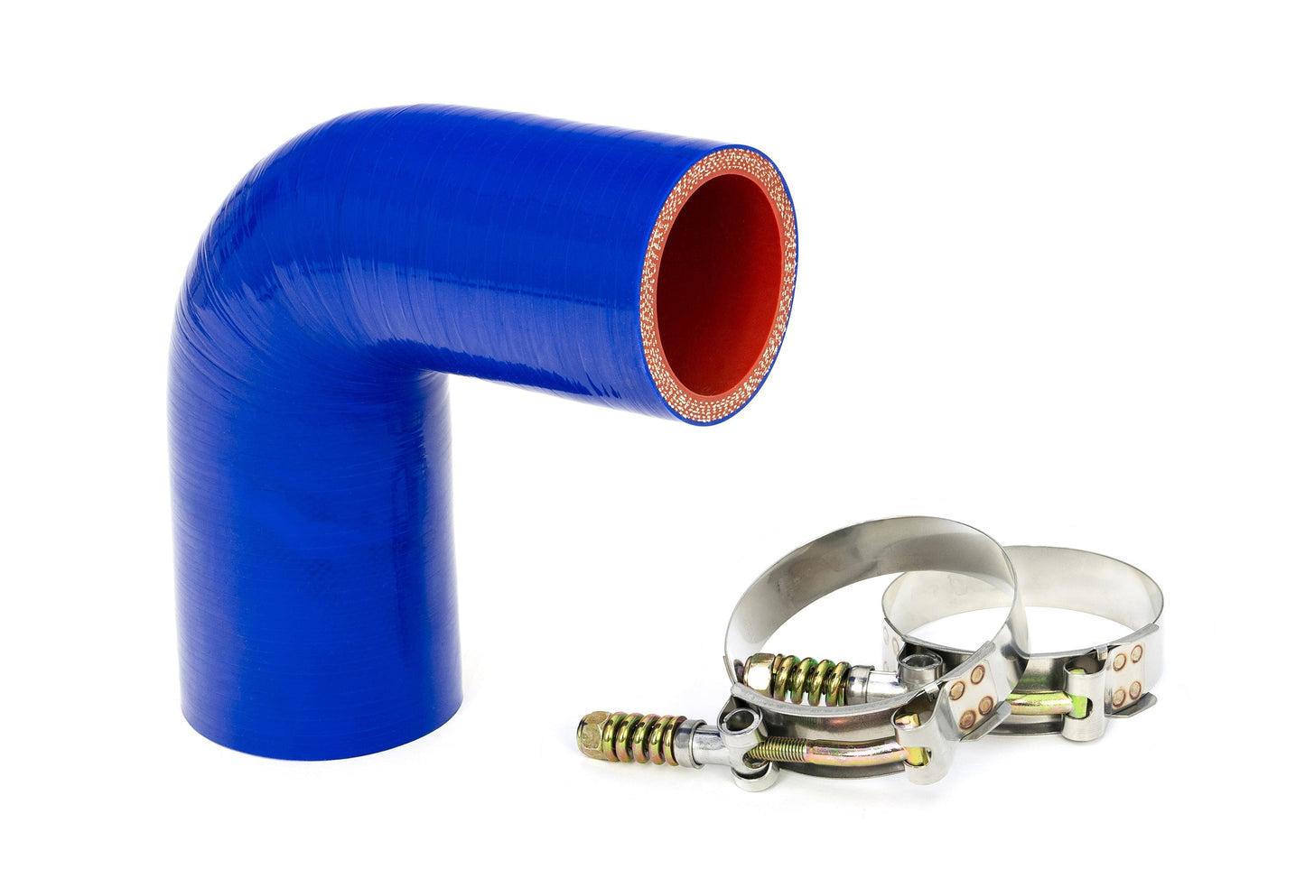 HPS Performance HPS Silicone Transmission Oil Cooler Coolant Hose Volvo Mack MP7 Engine Trucks, replace OE Part # 23092712 , 57-1713
