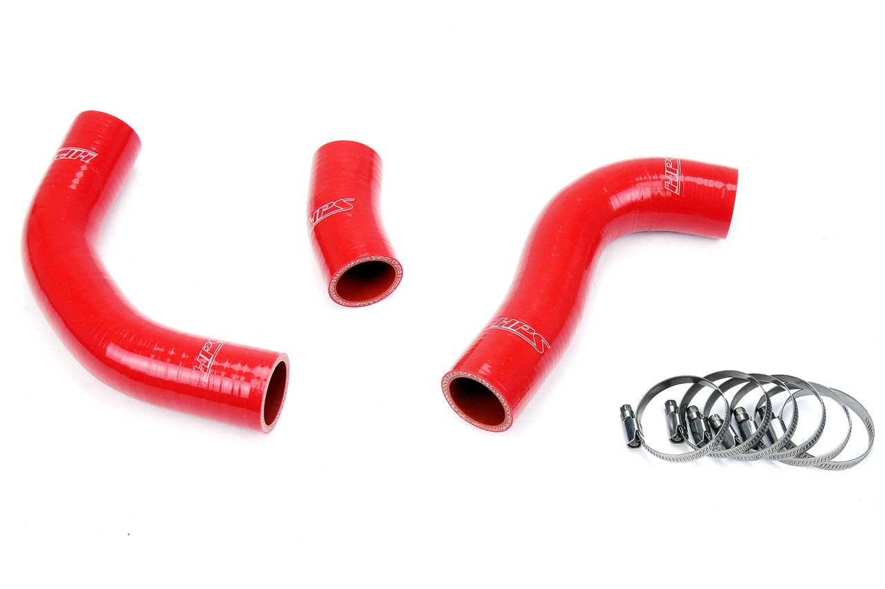 HPS Performance HPS Silicone Radiator Coolant Hose Kit Toyota 1988-1990 Land Cruiser FJ62 4.0L I6, 57-1776