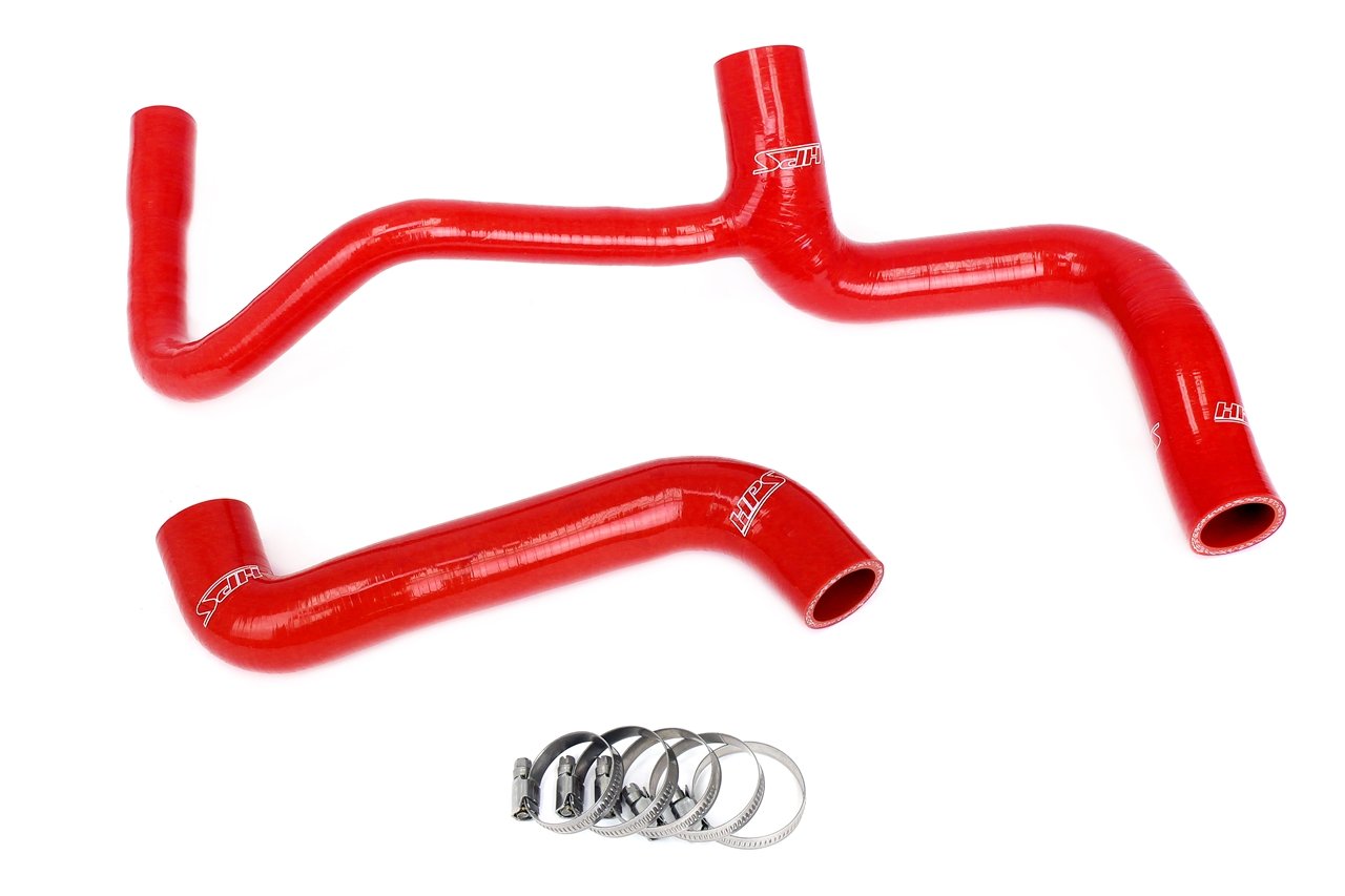 HPS Performance HPS Silicone Radiator Coolant Hose Kit Mercedes-Benz 1986-1989 190D 2.5L Diesel Turbo, 57-2037