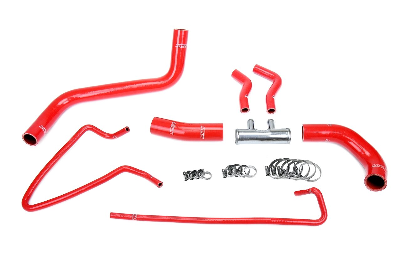 HPS Performance HPS Silicone Radiator Coolant Hose Kit Ford 2011-2014 F150 3.5L V6 Twin Turbo Ecoboost, 57-2064