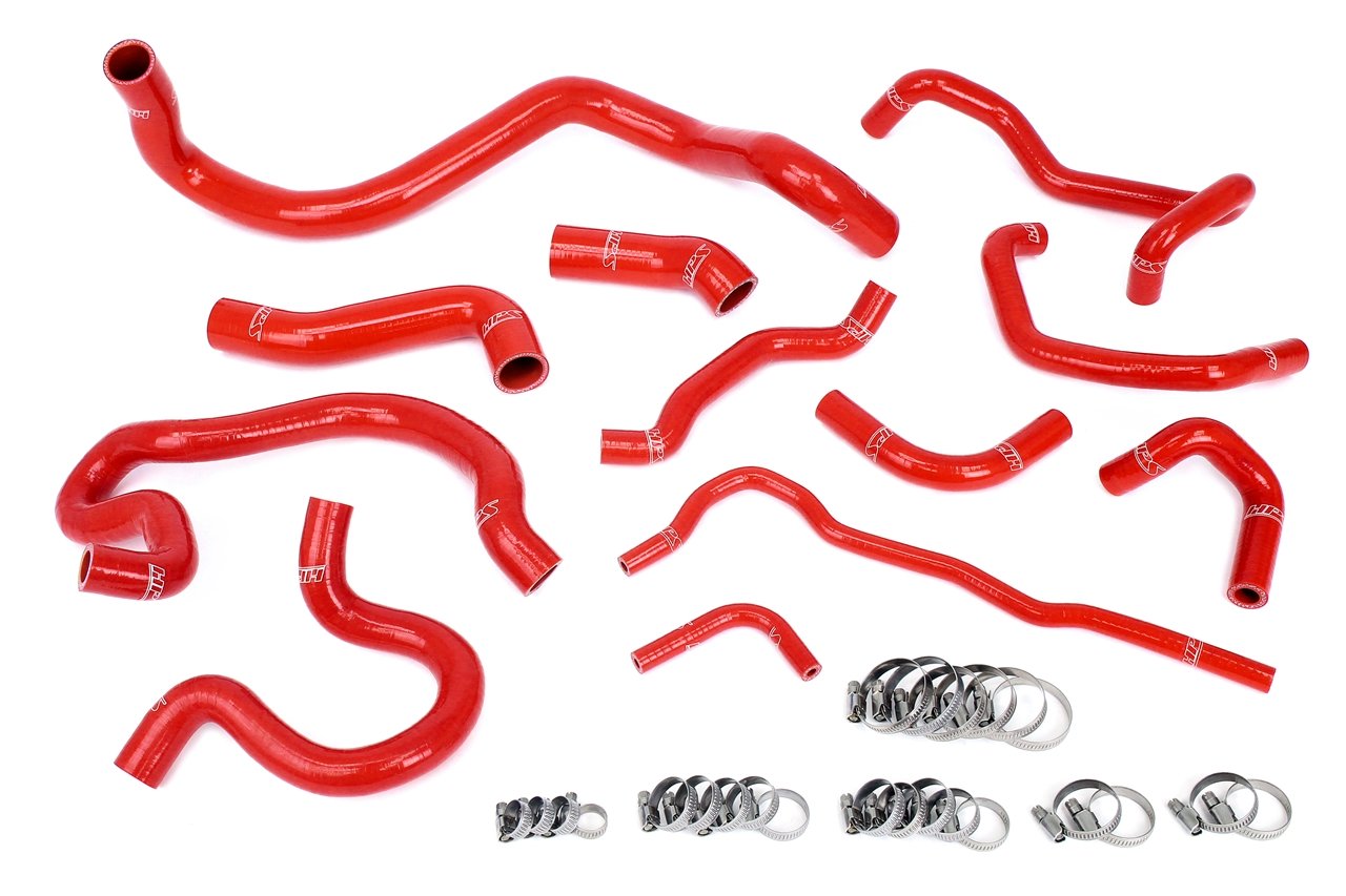 HPS Performance HPS Silicone Coolant Hose Kit Volkswagen 99-06 Golf / GTI MK4 1.8T Turbo Manual Trans Left Hand Drive