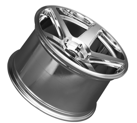 XXR 575 Wheel Machined / Platinum 18x9.5 +25 5x4.5