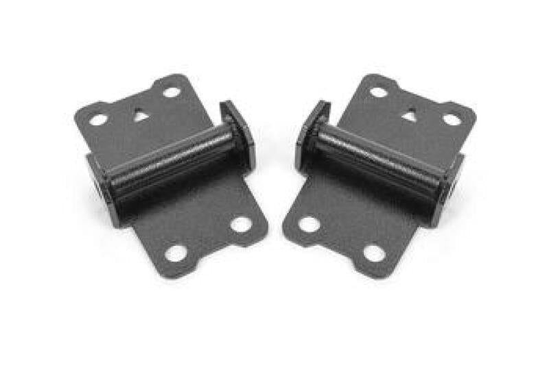 BMR Suspension BMR 82-92 F-Body Motor Mount Kit Lower Solid - Black Hammertone MM334H