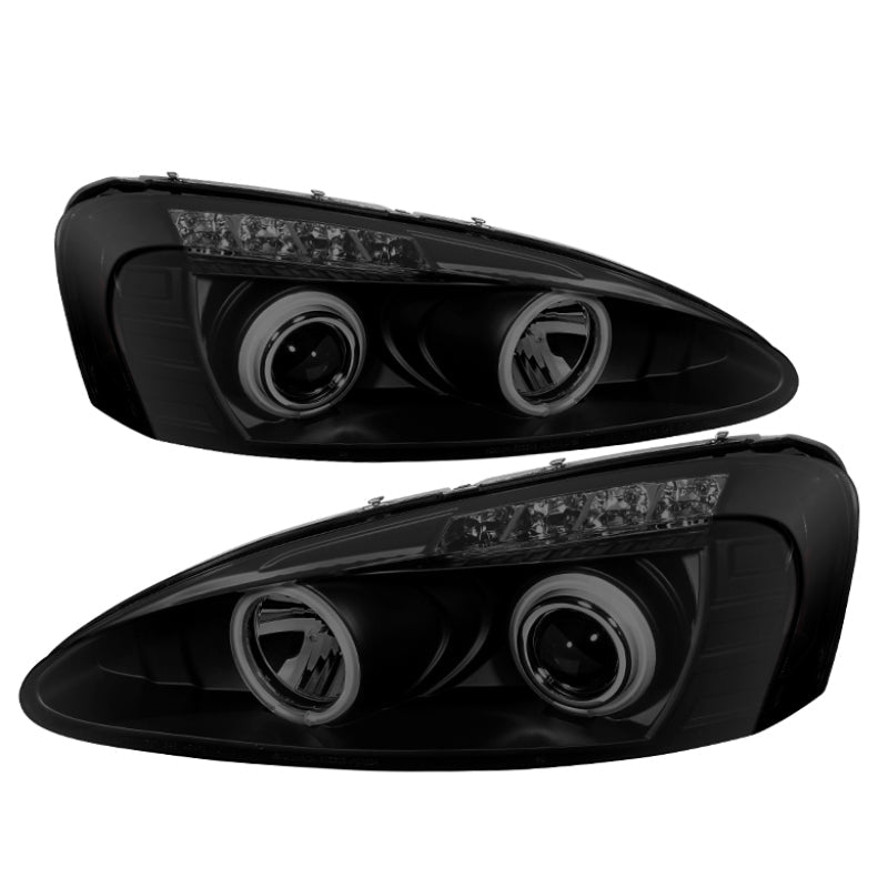 SPYDER Pontiac Grand Prix 04-08 Projector Headlights CCFL Halo LED Blk Smke PRO-YD-PGP04-CCFL-BSM 5079015