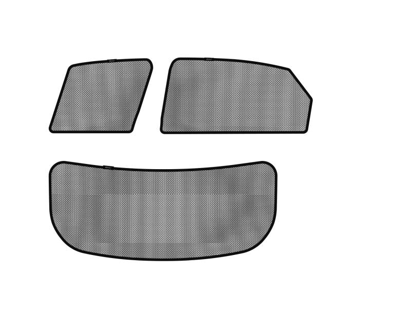 3D MAXpider 2015-2020 Lexus NX/ NX Hybrid Black Sun Shades - Complete Set S1LX0510