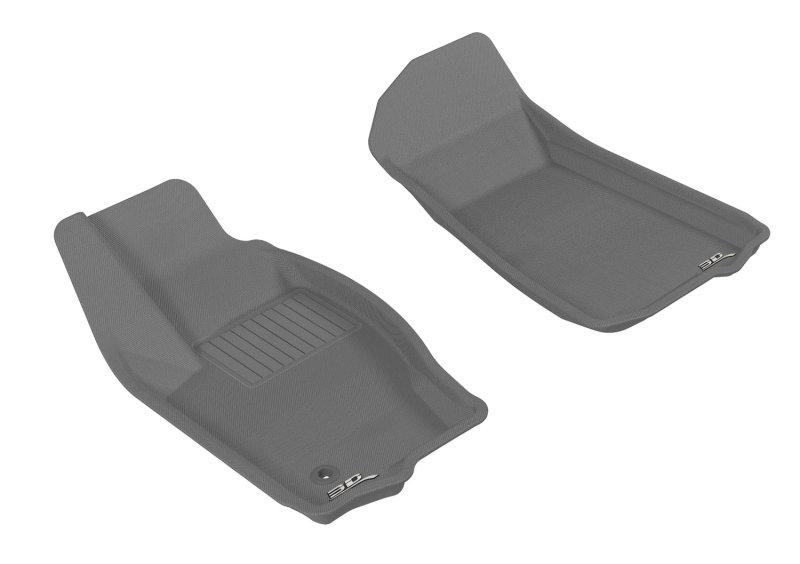 3D MAXpider 2005-2010 Jeep Grand Cherokee Kagu 1st Row Floormat - Gray L1JP00111501