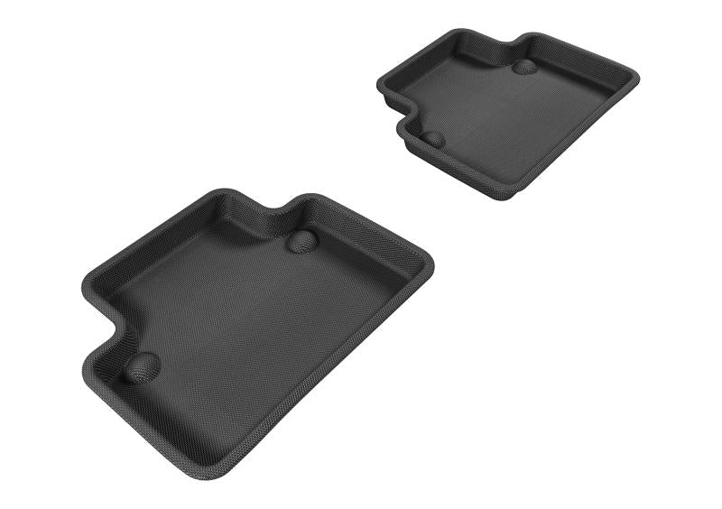 3D MAXpider 2004-2012 Volvo S40 Kagu 2nd Row Floormats - Gray L1VV00321501
