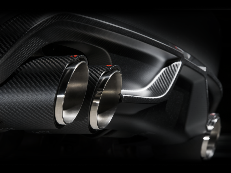 Akrapovic 15-17 BMW X5M (F85) Evolution Line Cat Back (Titanium) w/ Carbon Tips S-BM/T/1