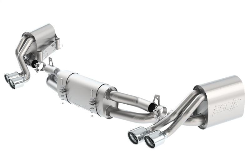 Borla 13 Porsch 911S/911 4S 3.4L A/T RWD/AWD Dual Split Rear Exit Catback Exhaust 140524