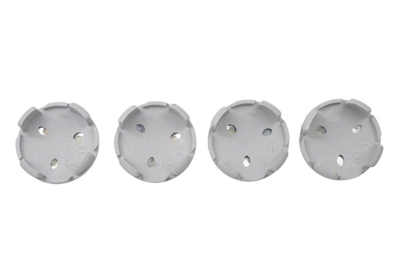 Ford Racing Ford Car Black & Chrome Wheel Center Cap Kit - Satin M-1096K-BCS