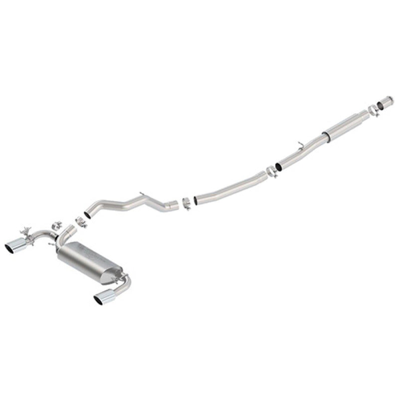 Ford Performance Parts Ford Racing 2016-2017 Focus RS Active Sport Cat-Back Exhaust System