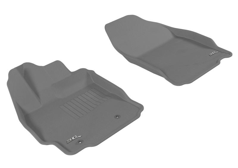 3D MAXpider 2011-2013 Scion TC Kagu 1st Row Floormat - Gray L1SC00111501