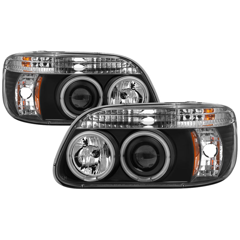 SPYDER Ford Explorer 95-01 1PC Projector Headlights CCFL Halo Blk PRO-YD-FEXP95-CCFL-1PC-BK 5039316