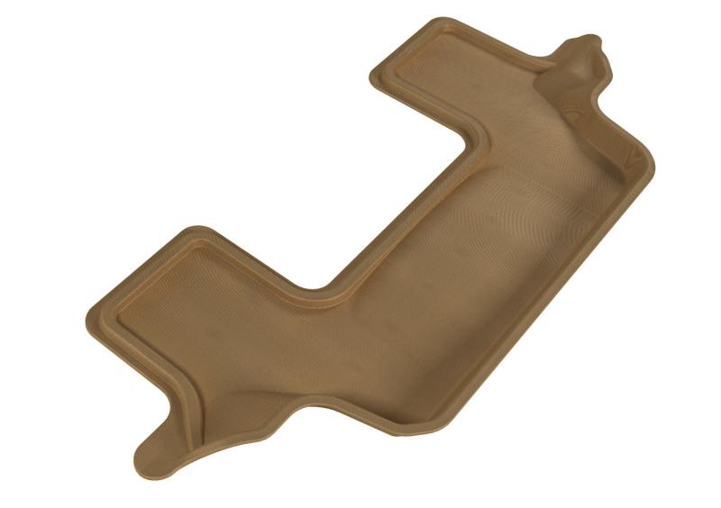 3D MAXpider 2009-2019 Ford Flex Kagu 3rd Row Floormats - Tan L1FR02131502