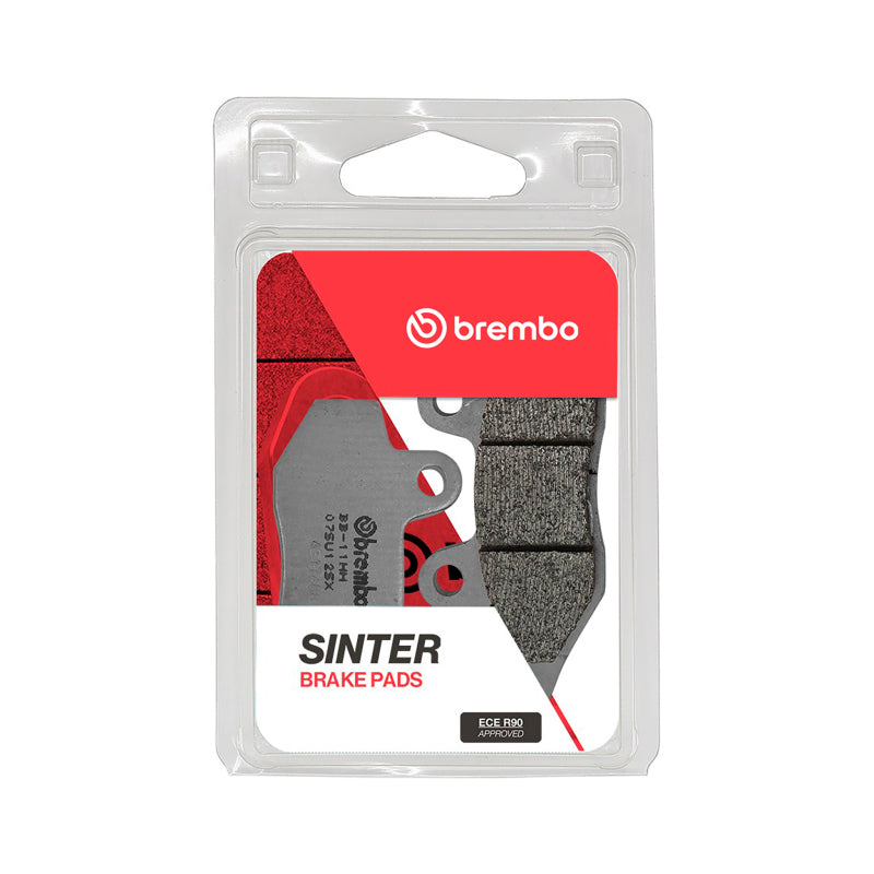 Brembo OE 89-93 Kawasaki KX 125cc Sinter Brake Pad - Front 07SU12SX