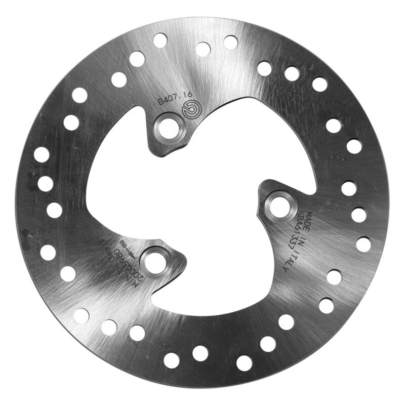 Brembo OE 96-03 Honda Sky 50CC/13-18 Yamaha NS Aerox 50CC 190x3.5mm Brake Disc - Front Fixed 68B40716