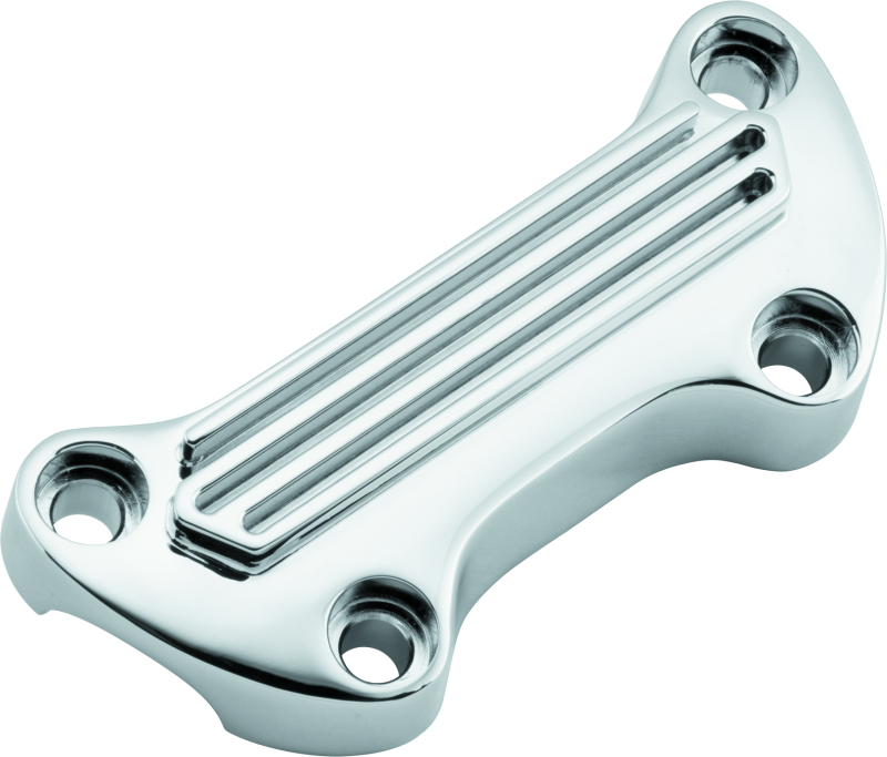 Bikers Choice Chrm Finned Hndlbar Clamp 489999