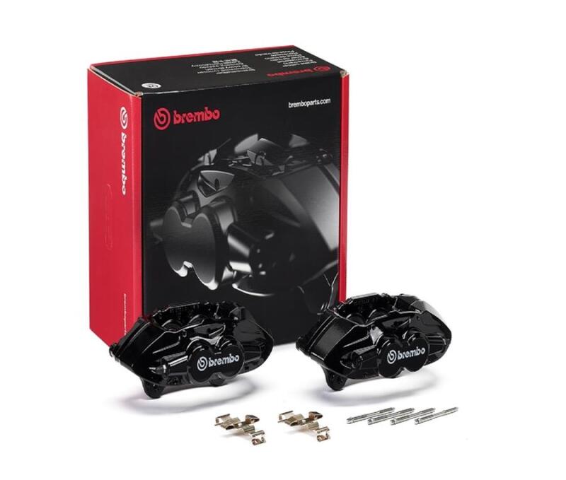Brembo OE Front Hydraulic X-Style Brake Caliper - Black FALD32