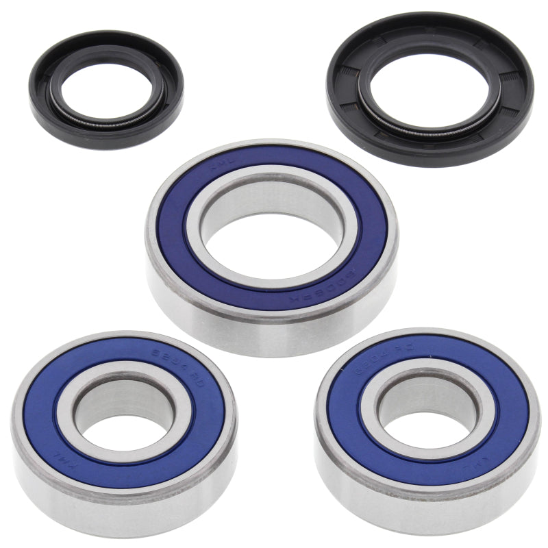 All Balls Racing 87-90 Kawasaki ZX750 (Ninja) 750R Wheel Bearing Kit Rear 25-1110