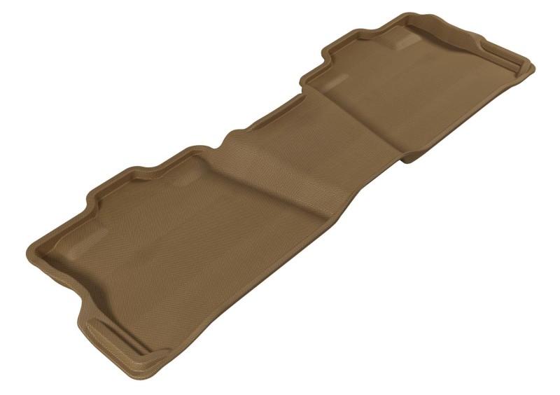 3D MAXpider 2006-2010 Ford Explorer Kagu 2nd Row Floormats - Tan L1FR03521502