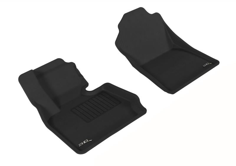 3D MAXpider 2011-2018 BMW X3/X4 F25/F26 Kagu 1st Row Floormat - Gray L1BM03211501