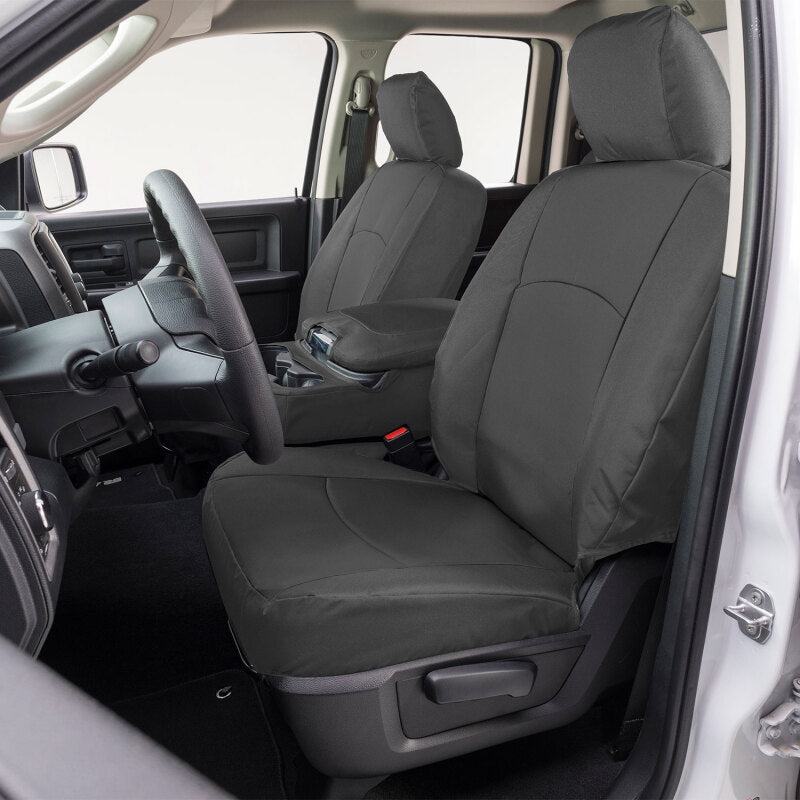 Covercraft 21-25 F150 XL Regular Cab Endura PrecisionFit Custom Front Row Seat Covers - Char/Char GTF4433ABENCC