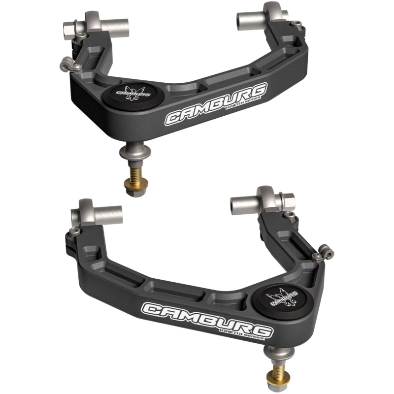 Camburg 2024 Ford Ranger Raptor KINETIK Performance Billet Uniball Upper Arms (GRAY) CAM-110307-GRY