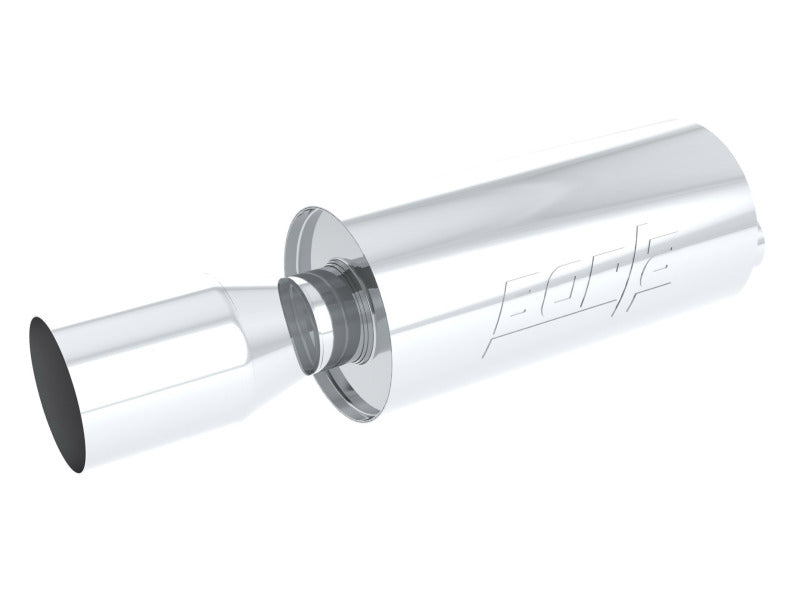 Borla Boomer Muffler Rock-It Round 2-1/4in In 4-1/2in Round Out 40058
