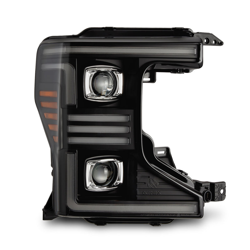 AlphaRex 20-22 Ford F150 Pro-Series Projector Headlights Black w/ Activation Light / Seq. Sig. / DRL 880344 *Discontinued