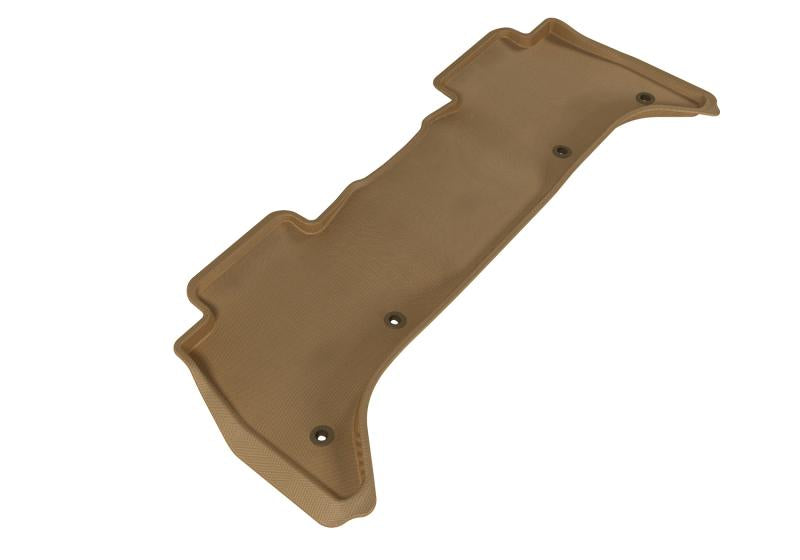 3D MAXpider 2013-2020 Land Rover Range Rover Kagu 2nd Row Floormats - Tan L1LR01021502
