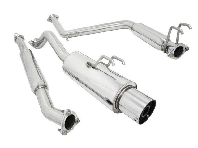 Megan Racing Cat Back Exhaust System for 2006-2011 Honda Civic 2 Door 2.5" Diameter with 4" Tip MR-CBS-HC062D