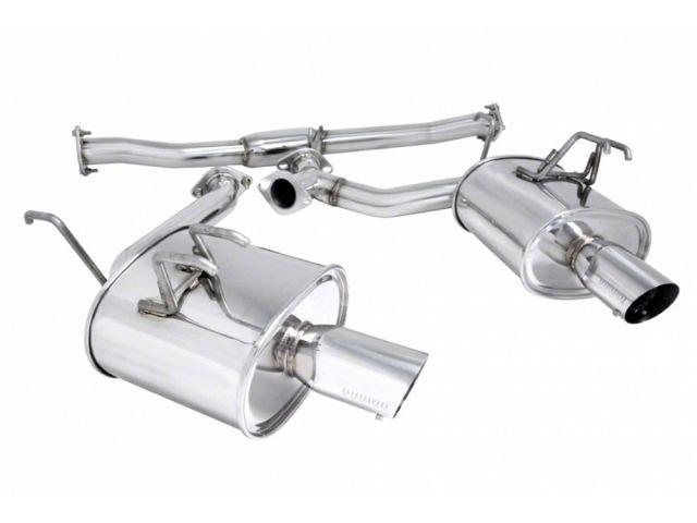 Megan Racing Cat-Back Exhaust System Dual Tips for Honda S2000 AP2 2006-2009 2.5" Pipe - MR-CBS-S2K06-OE