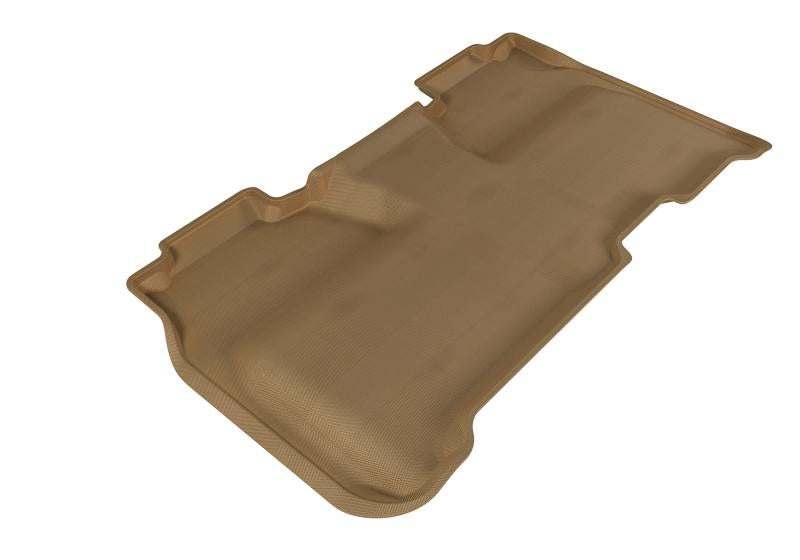 3D MAXpider 2014-2019 Chevrolet Silverado Crew Cab Kagu 2nd Row Floormats - Tan L1CH04021502