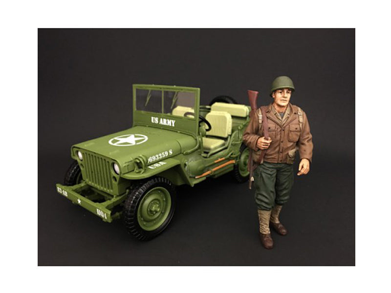 US Army WWII Figure I For 1:18 Scale Models by American Diorama free shipping USA