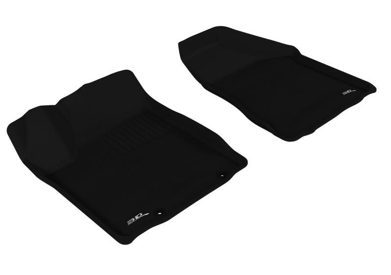 3D MAXpider 2003-2007 Nissan Murano Kagu 1st Row Floormat - Black L1NS01711509