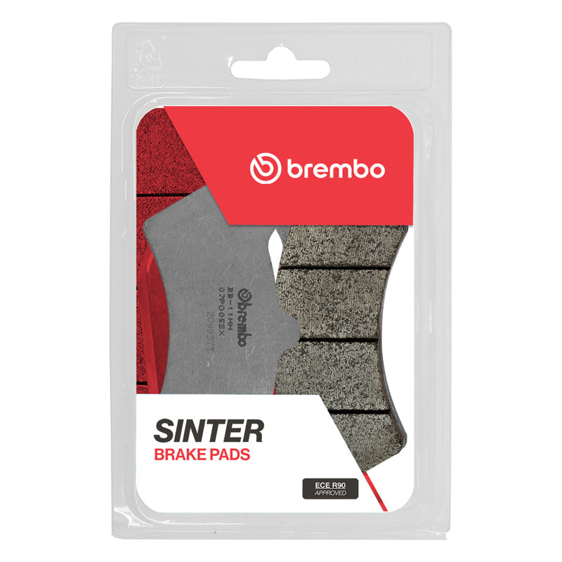 Brembo OE 00-11 Polaris Sportsman 6x6 500cc Brake Pad - Rear 07PO05SX