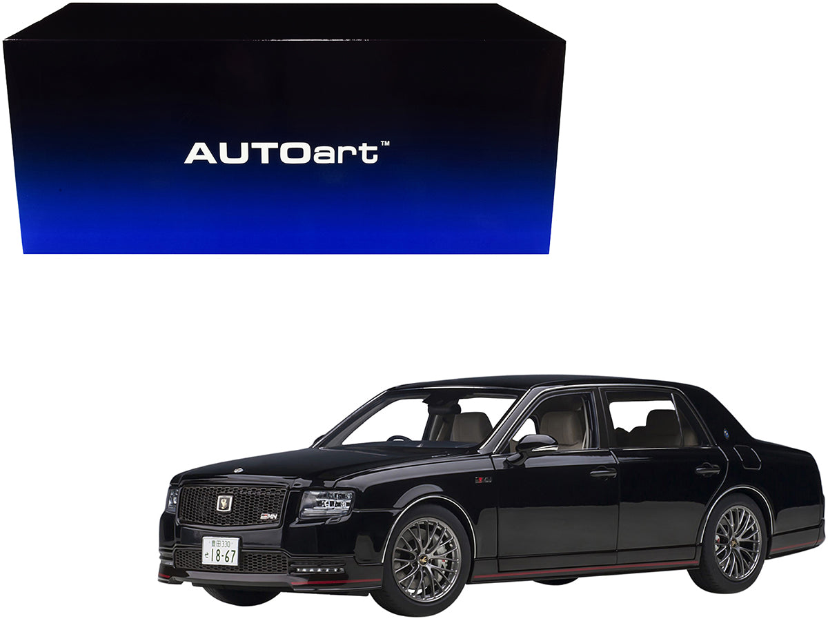 Toyota Century GRMN RHD (Right Hand Drive) Black 1/18 Model Car by Autoart free shipping USA