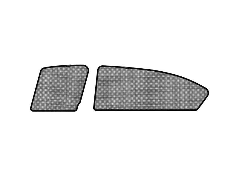 3D MAXpider 2013-2017 Honda Accord Sedan Black Sun Shades - Side Windows S1HD0481