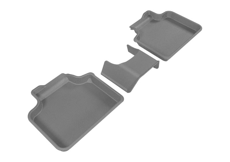 3D MAXpider 2017-2019 Mini Countryman Kagu 2nd Row Floormats - Gray L1MN01821501