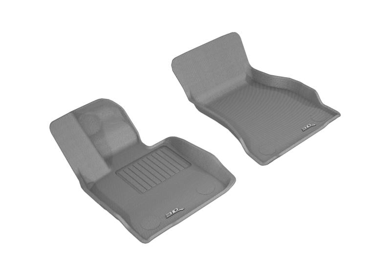 3D MAXpider 2018-2019 BMW 6 Series Gran Turismo Kagu 1st Row Floormat - Gray L1BM09111501