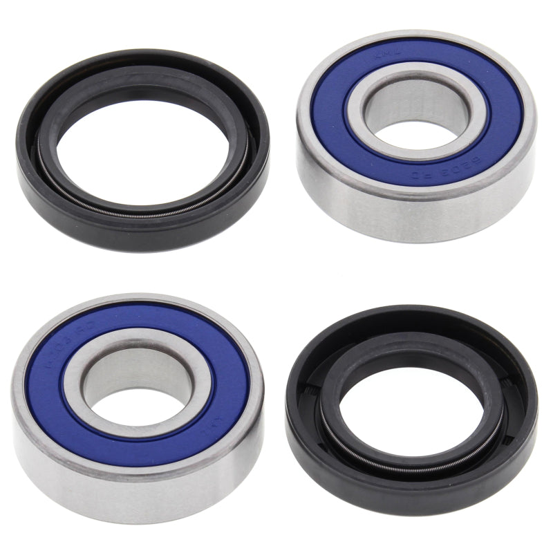 All Balls Racing 90-93 Kawasaki ZX600D (ZX-6) Wheel Bearing Kit Front 25-1218