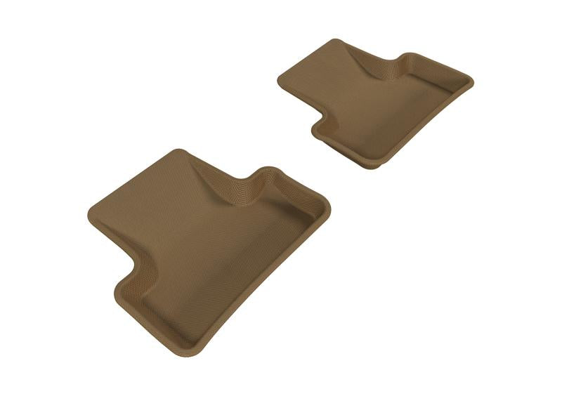 3D MAXpider 2009-2017 Audi Q5/SQ5 Kagu 2nd Row Floormats - Tan L1AD00921502