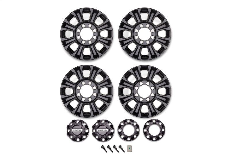 Ford Racing 05-22 Super Duty 18x8 Matte Black Wheel Kit M-1007K-1808SD
