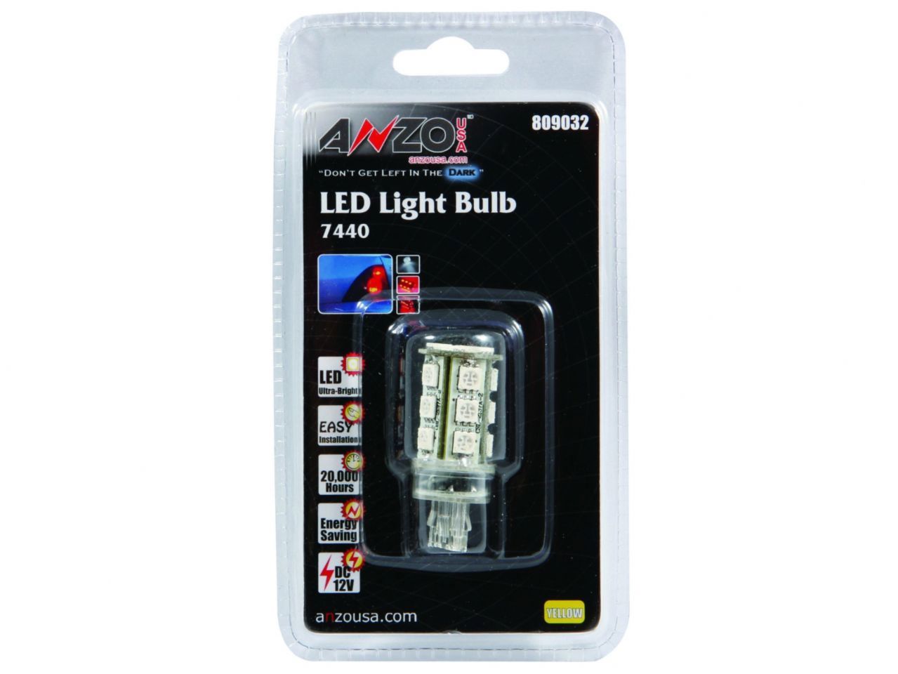 Anzo LED Bulbs Universal 7443/7440 Amber