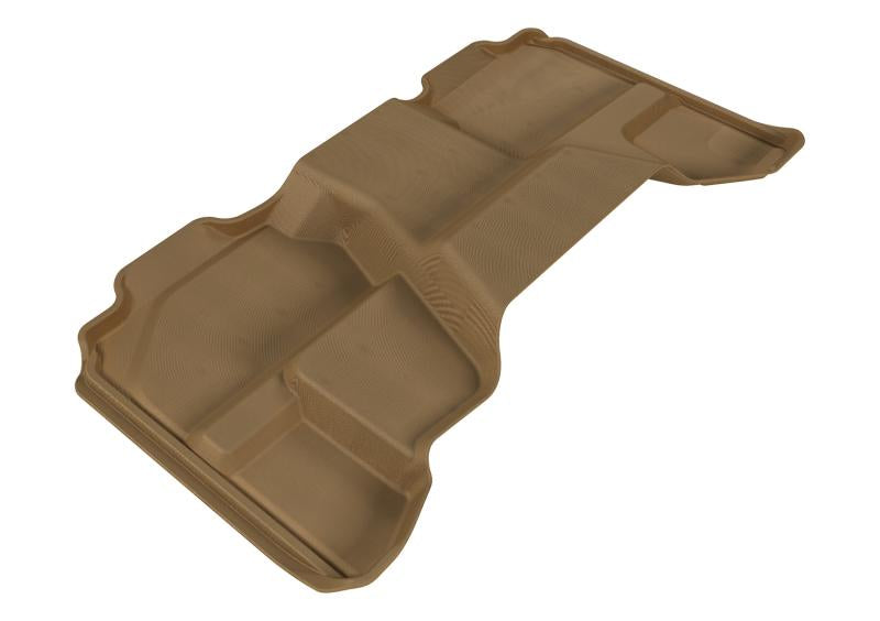 3D MAXpider 2007-2013 Chevrolet/GMC Silverado Extended Cab Kagu 2nd Row Floormats - Tan L1CH05021502