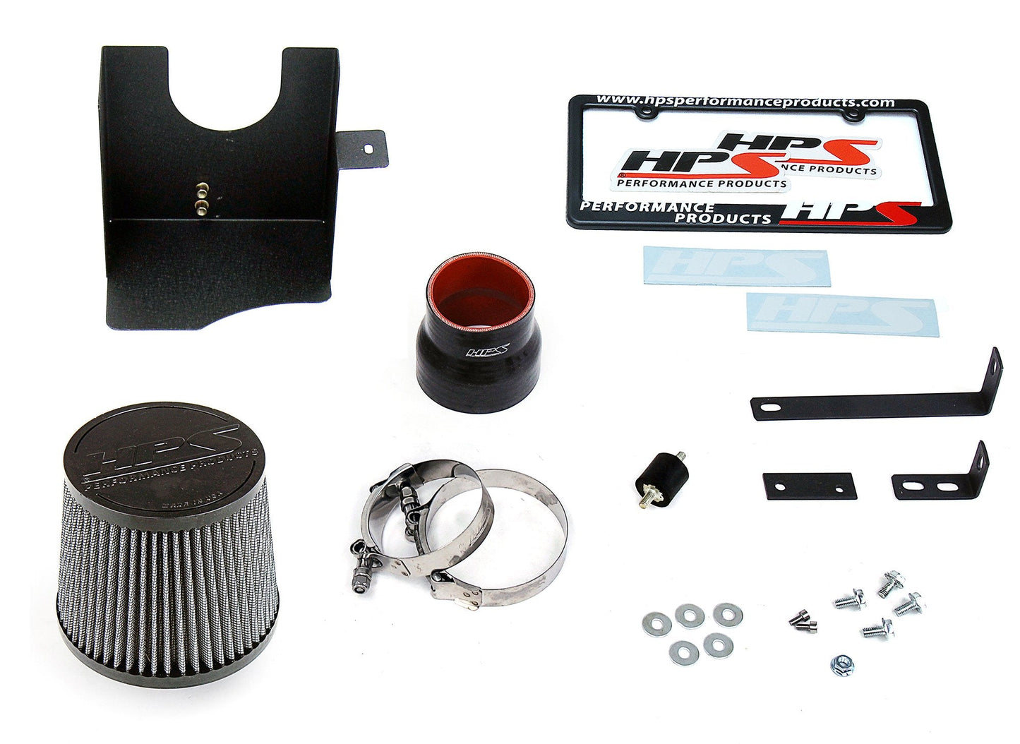 HPS Performance HPS Shortram Air Intake Kit 2005-2006 Scion tC 2.4L, Includes Heat Shield, 827-515