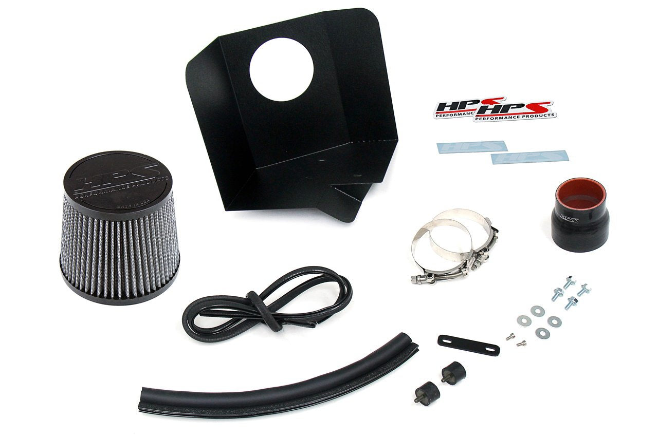 HPS Performance HPS All-New Shortram Air Intake Kit 2008-2015 Scion xB 2.4L, Includes Heat Shield, 827-696
