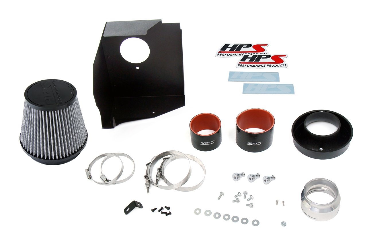 HPS Performance Products HPS Cold Air Intake Kit with Heat Shield Toyota 2020-2021 GR Supra 3.0L Turbo, 827-697